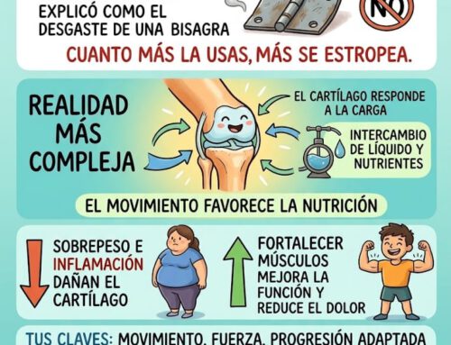 Mover tu rodilla es la verdadera clave frente a la artrosis